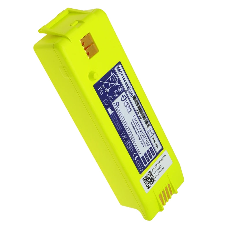 100% BRAND NEW POWERHEART AED G3 RHINO POWER BATTERY FOR CARDIAC SCIENCE 9142, 9143, 9146, 9146-102, 9146-202, 9146-302, 9146-303, 9300E