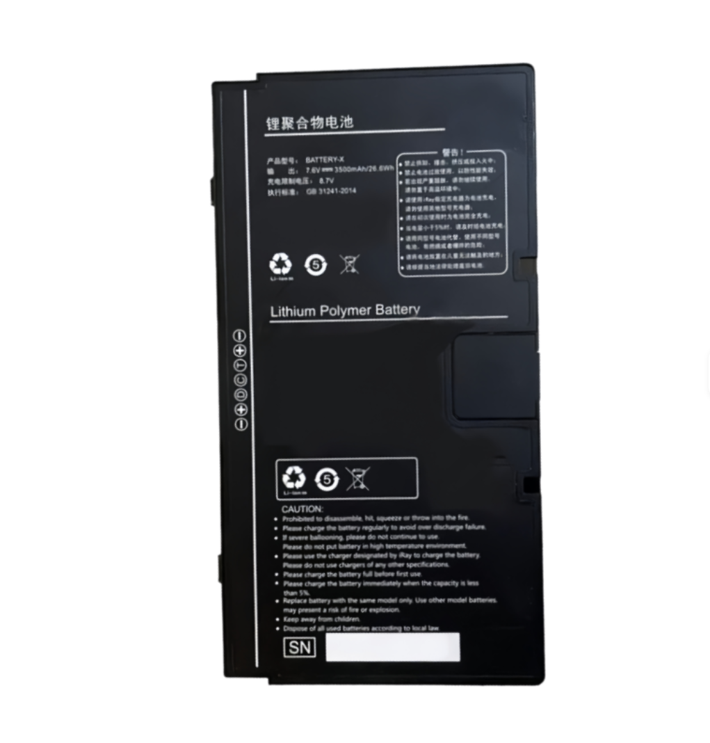 BATTERY X RHINO POWER HIGH QUALITY 7.6V 3500mAh Battery for Fuji IRay Mars1417XF Mars1717XF Wireless Digital Flat Panel Detector