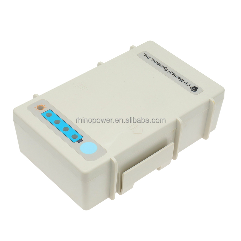 CUBTM102A RHINO POWER HIGH CAPACITY Replacement Battery for CU Medical Defibrillator Lifegain CU-HD1 CUBTM102A CUBTM101A