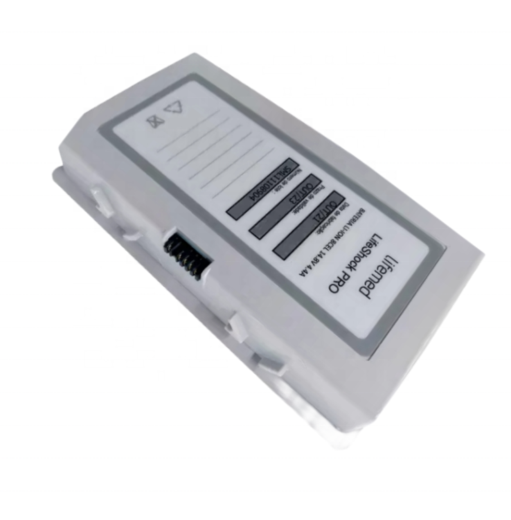 BATERIA LIFESHOCK PRO RHINO POWER BATERIA DE ALTA CAPACIDADE PARA LIFEMED LIFESHOCK PRO LI-ION 14,8V 4,4Ah