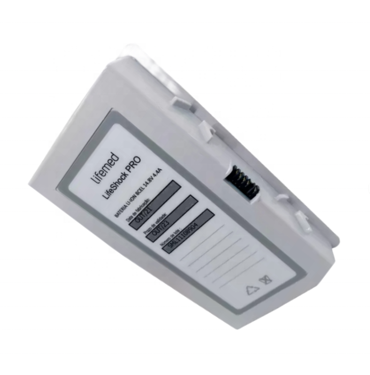 BATERIA LIFESHOCK PRO RHINO POWER BATERIA DE ALTA CAPACIDADE PARA LIFEMED LIFESHOCK PRO LI-ION 14,8V 4,4Ah