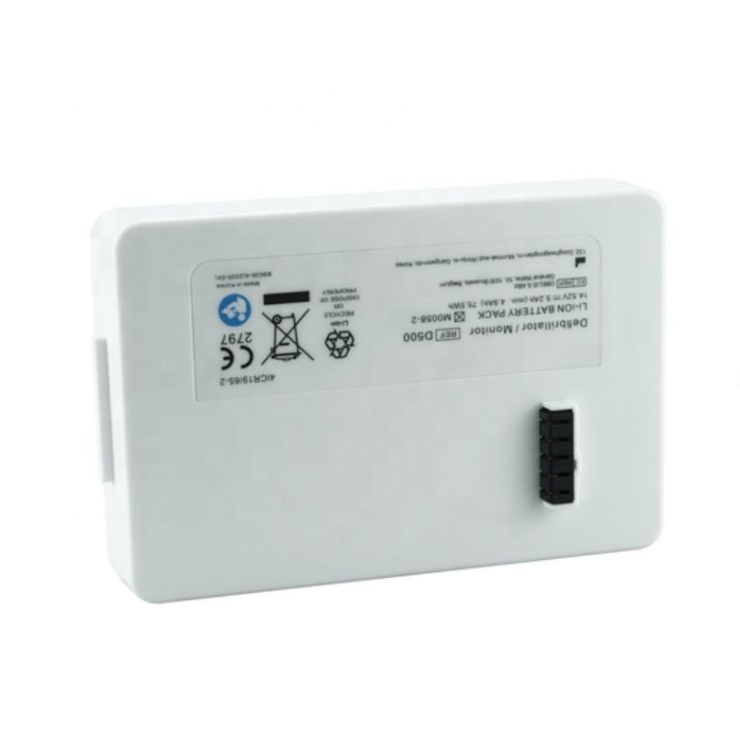 M0058-0 RHINO POWER HIGH QUALITY Replacement Battery for YUWELL M0058-O M0058-2 D500 Mediana D500 14.52V 5200mAh 75.52Wh Li-ion