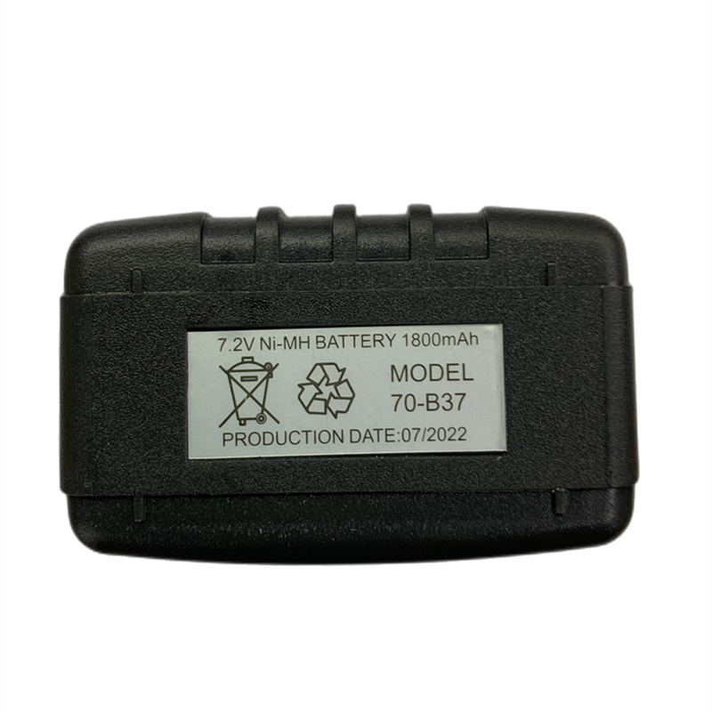 RHINO POWER Replacement battery NI-MH 7.2V 1800mAh 70-B37 for MIDLAND 70-B37 portable two-way radios
