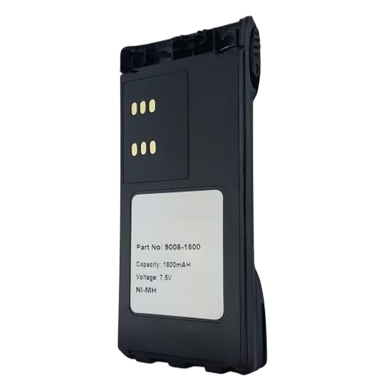 Batteria 1600mAh Ni-MH HNN9008A/HNN9009A Per Radio Motorola HT750, GP328, GP340 E Altri, 7,5V