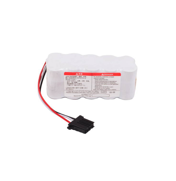 NKB-301V RHINO POWER HIGH CAPACITY BATTERY for Nihon Kohden TEC-5600 TEC-5631 TEC-5500 TEC-5521 ECG-1350 AED Battery Pack