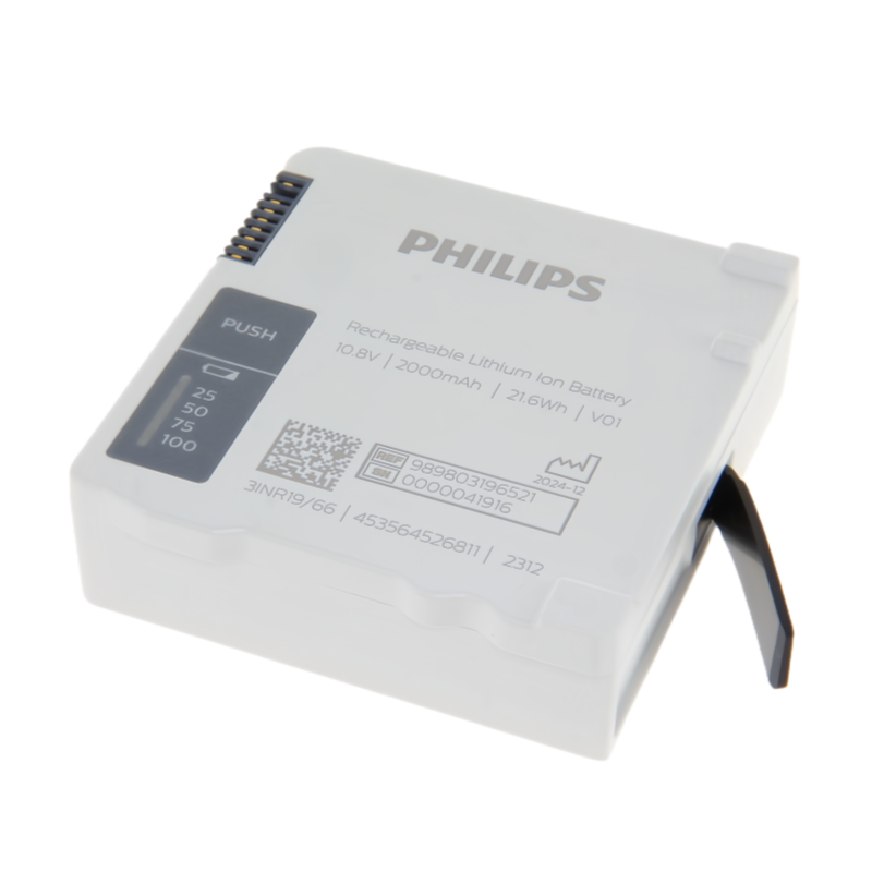 MX100 RHINO POWER HIGH QUALITY Battery for Philips Smart 989803196521 Vital Signs Monitor 10.8V 2000MAh X3 MX700 453564526811