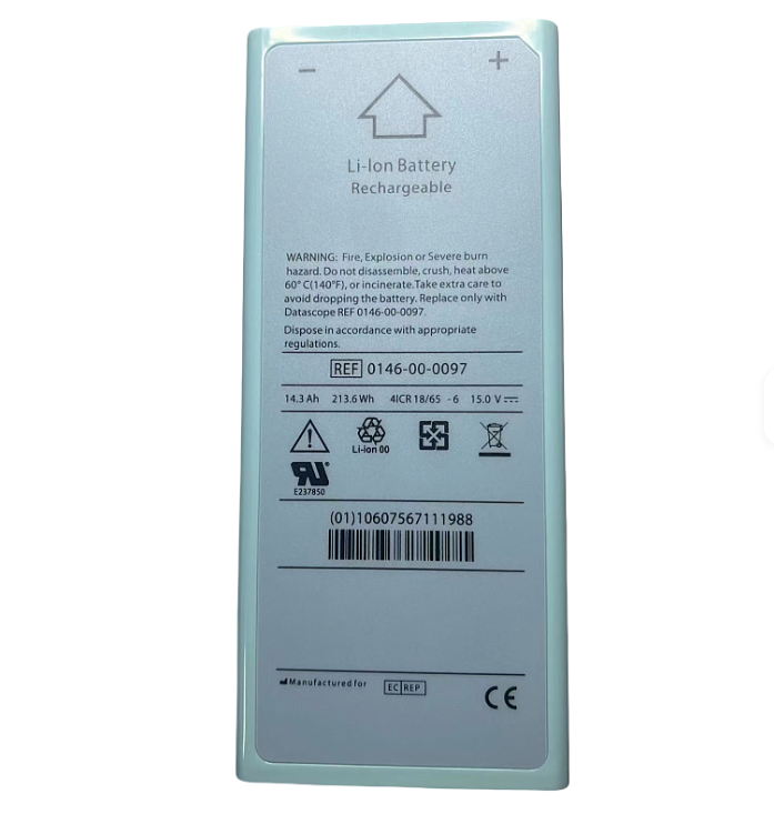 0146-00-0097 RHINO POWER HIGH QUALITY RECHARGEABLE MAQUET CARDIOSAVE BATTERY 0146-00-0097 RECHARGEABLE LITHIUM ION 15V 14.3AH