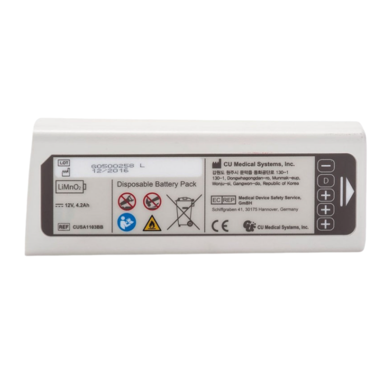 CUSA1103BB RHINO POWER HIGH CAPACITY Battery for CU Medical System CU-SP Serie Long Life, IPAD CU-SP1, CU-SP2 12V 4.2Ah LiMnO2