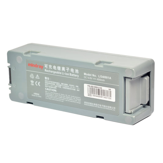 LI34I001A RHINO POWER 14.8V 6600mah LI-ION Battery Compatible Mindray D6 D5 Z5 Z6 , LI34I001A , 022-000012-00 , M05-010005-09