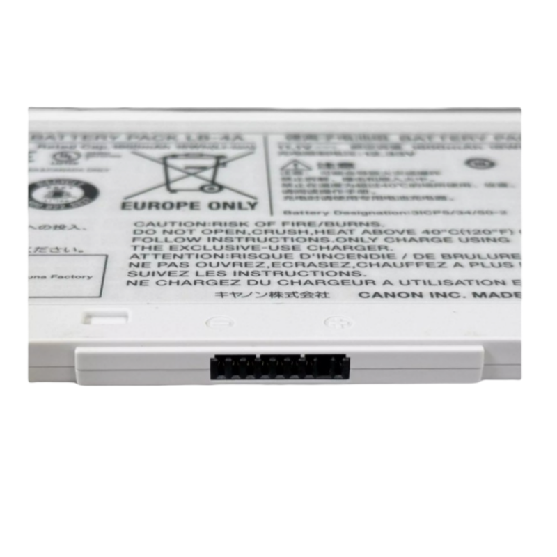 LB-4A RHINO POWER HIGH QUALITY REPLACEMENT BATTERY for CANON LB-4A CXDI-710C Medical Tablet Battery 11.1V 1600mAh/18Wh LI-ION