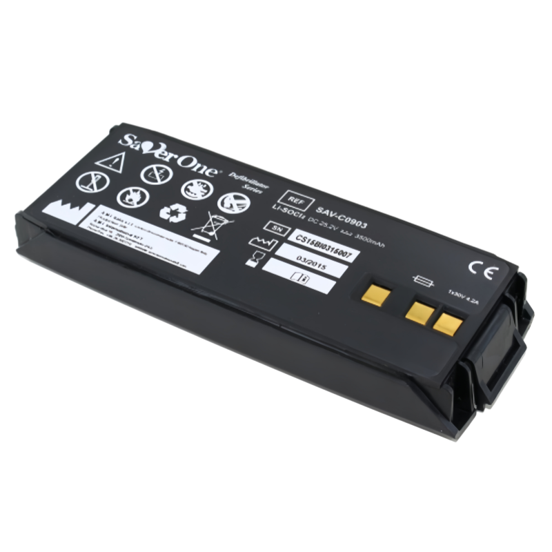 SAV-C0903 RHINO POWER battery replacement, suitable for 3500mAh/25.2V, for SaverOne automatic, D, P, and semi-automatic devices. Product number: SAV-C0903