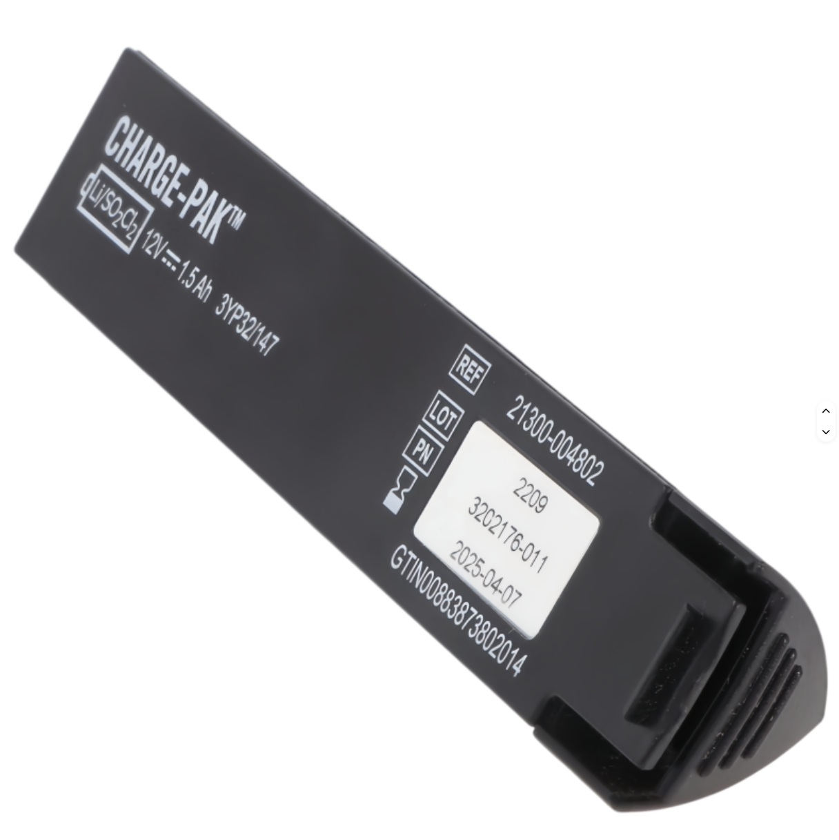 11403-000001 RHINO POWER battery, compatible with 21300-004802; 3202176-009 AED battery, compatible with Physio-Control LIFEPAK CR Plus defibrillator.