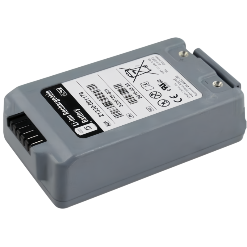 Lifepak 15 RHINO POWER battery, suitable for Physio-Control, First Med, and Meditronic monitors and defibrillators 21330-001176, 10.8V 6AH lithium-ion battery.